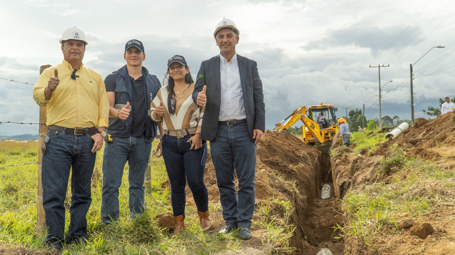 Inician las obras del Acueducto de Popayán en la Avenida de los Próceres