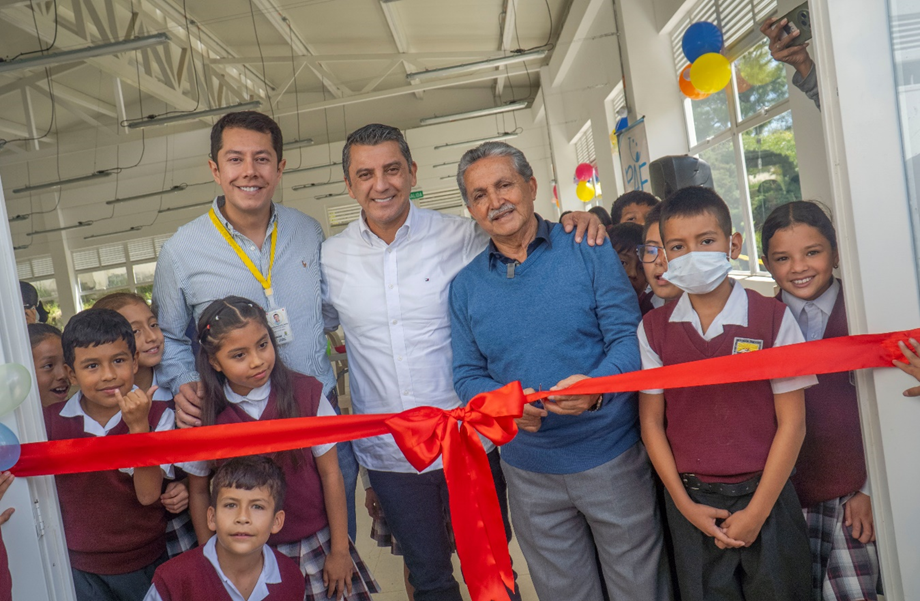 El Alcalde Juan Carlos Muñoz hizo entrega oficial del comedor escolar para la Institución Educativa Normal Superior