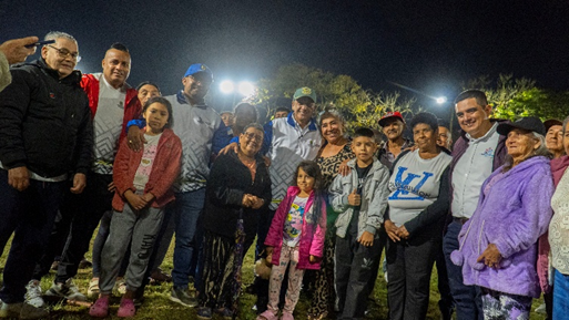 Popayán mejora la infraestructura deportiva en diferentes barrios con nuevas luminarias