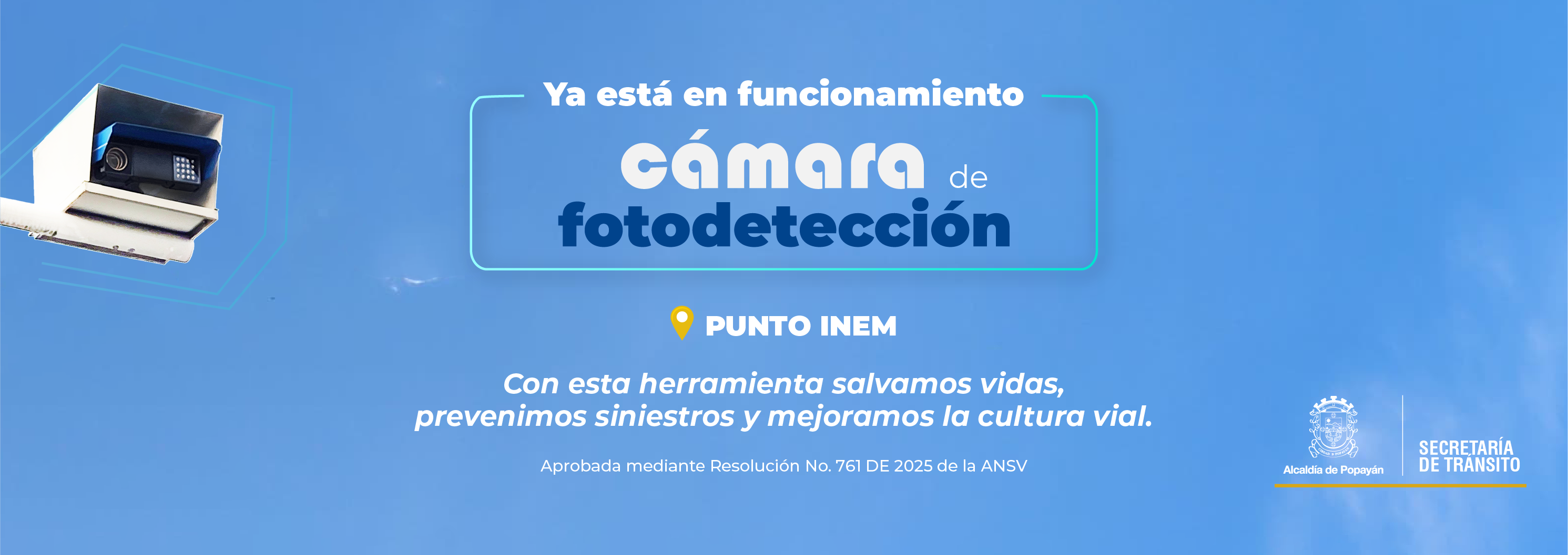 Banner Cámara Fotodetección 2025
